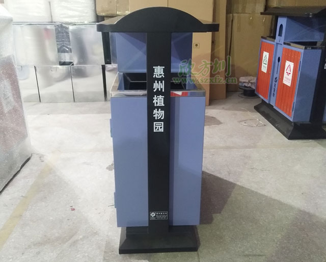 戶(hù)外鋼木分類(lèi)垃圾桶廠(chǎng)家生產(chǎn)圖